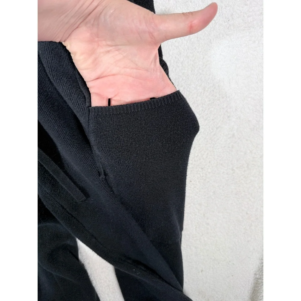 ALO Yoga Cargo Utility Pants XS Black High Waist Soft Washed Pocket Drawstring